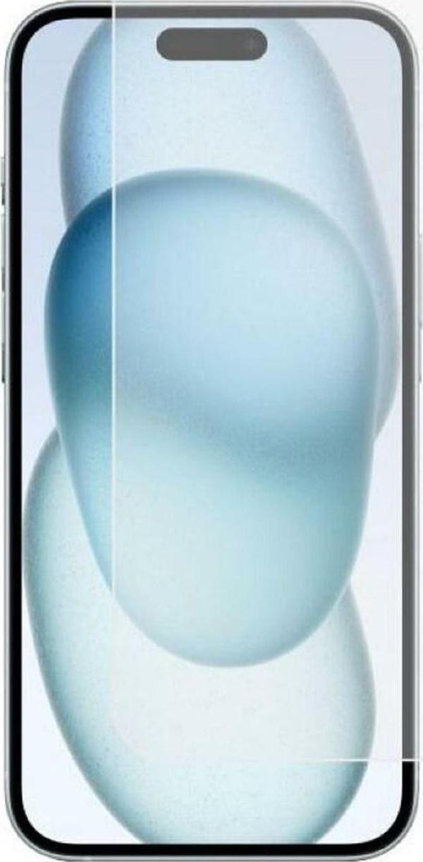 Nettech Apple Iphone 15 Uyumlu Ön Koruma Cam Ekran Koruyucu - Şeffaf - Image 1