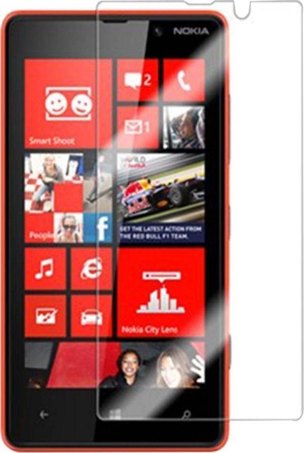 Nettech Nokia Lumia 820 Uyumlu Ön Koruma Cam Ekran Koruyucu - Image 1