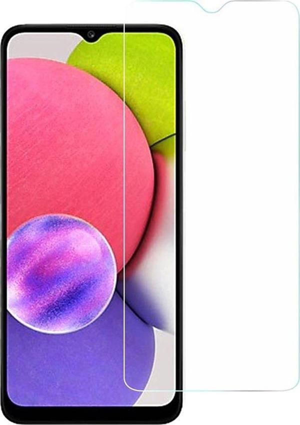 Nettech Samsung Galaxy A03 Uyumlu Ön Koruma Seramik Nano Ekran Koruyucu - Siyah - Image 1