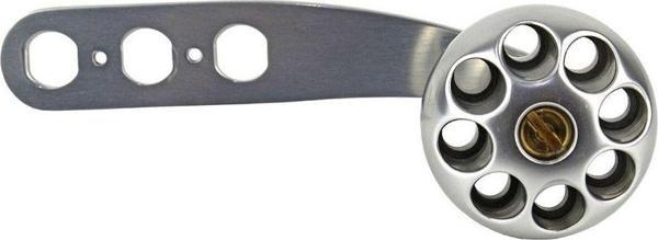 Accurate Reel Handle H-60 Silver Knob - Image 1