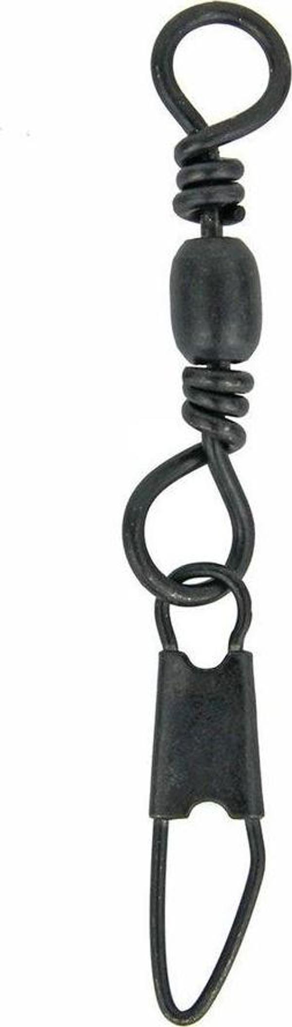 Black Snap Swıvel Klipsli Fırdöndü No:9 12 Li Pkt - Image 1