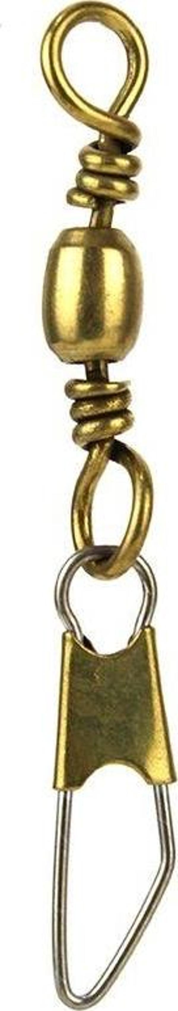 Brass Snap Wivels No:2/0  Klipsli Fırdönü 12li Pkt - Image 1