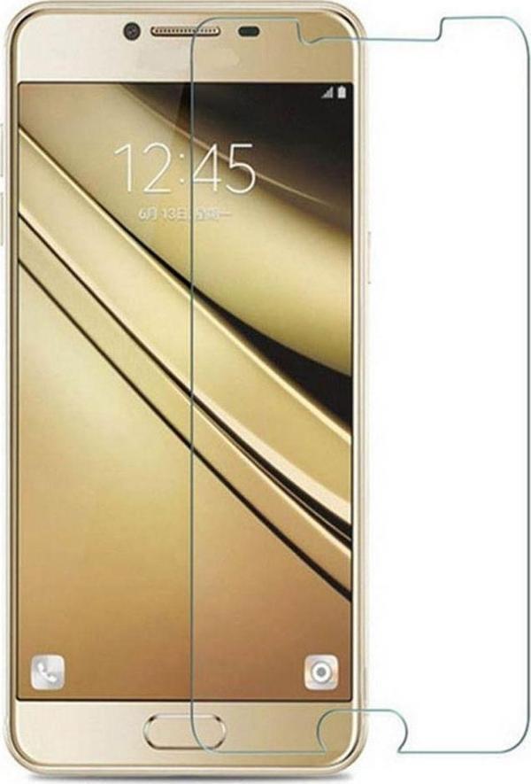 Nettech Samsung Galaxy C5010 C5 Pro Uyumlu Ön Koruma Cam Ekran Koruyucu - Image 1