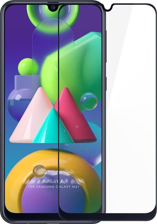 Nettech Samsung Galaxy M21 Uyumlu Ön Koruma Mat Seramik Nano Ekran Koruyucu - Siyah - Image 1