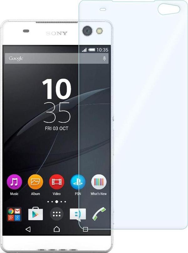 Nettech Sony Xperia C5 Uyumlu Ön Koruma Cam Ekran Koruyucu - Image 1