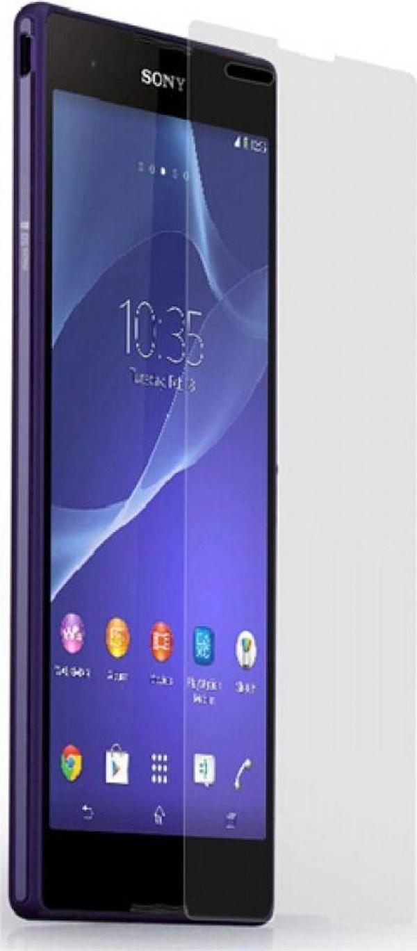 Nettech Sony Xperia T2 Uyumlu Ön Koruma Cam Ekran Koruyucu - Image 1