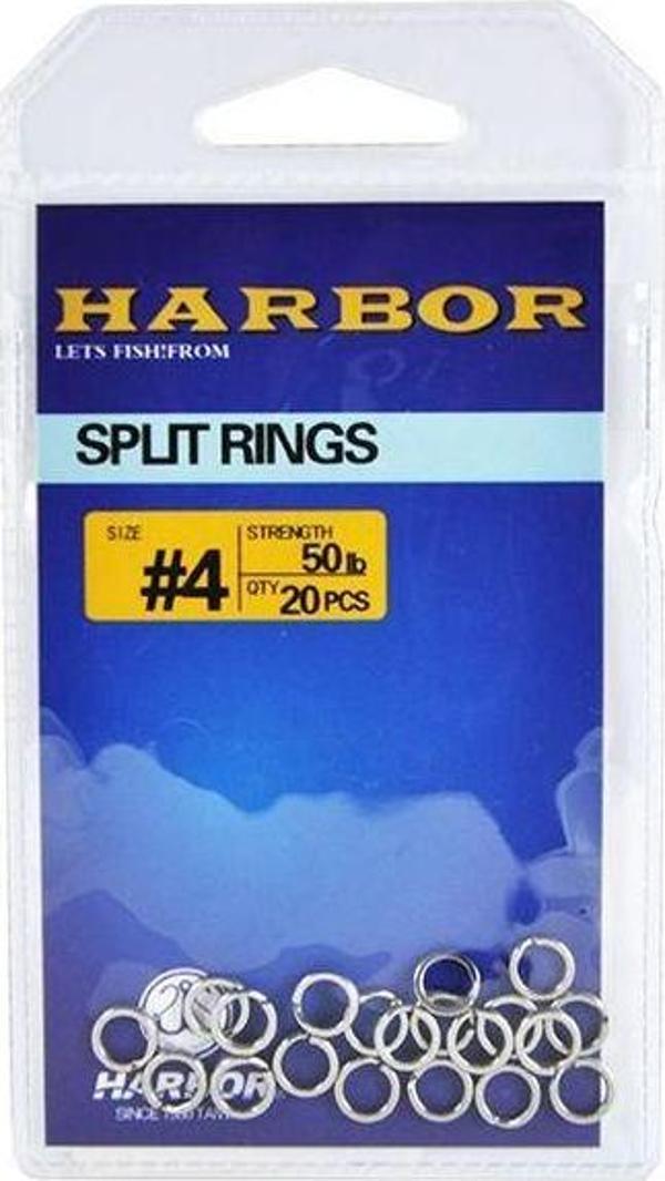 Harbor Split Rings No:4 20pcs - Image 1