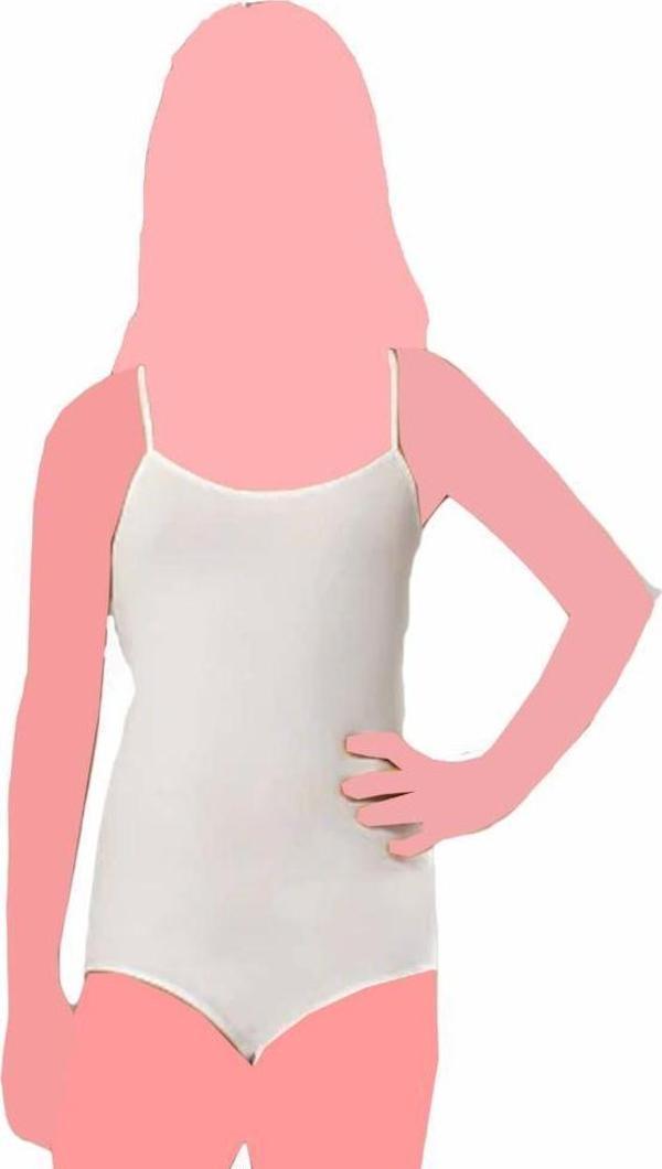 Namaldi Kız Çocuk İp Askılı Body 3 Adet -461 - Image 1