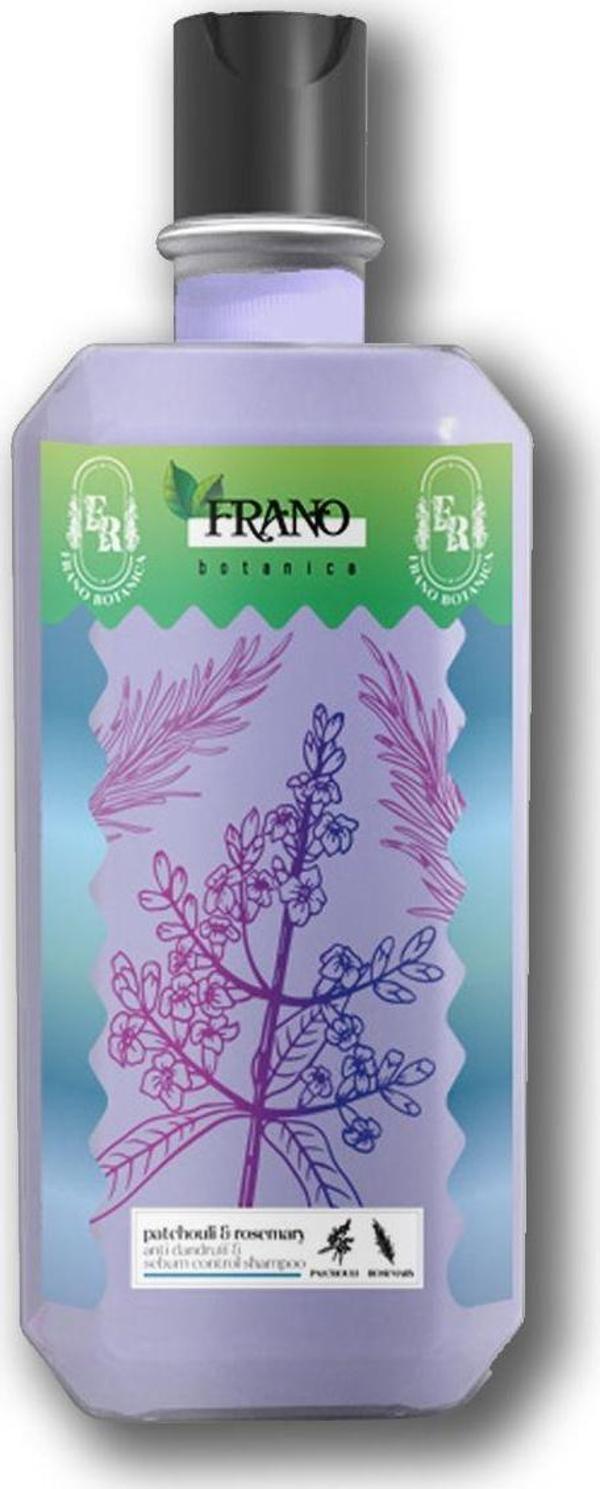 Frano Kepek Önleyici Paçuli Ve Biberiye Yağı Özlü Parabensiz Bitkisel Bakım Şampuanı 400 Ml Anti Dandruff - Image 1