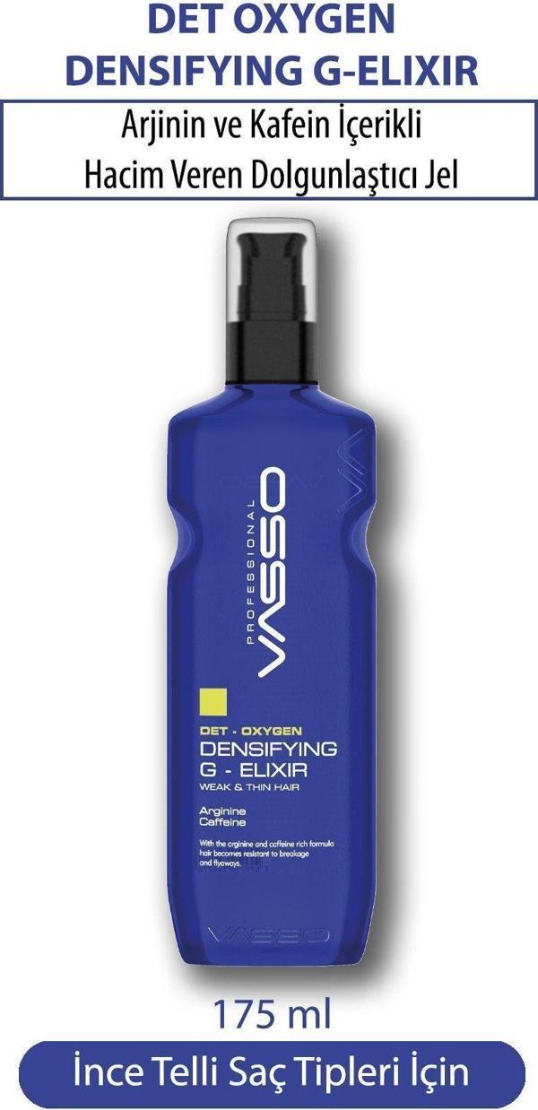 Vasso Arjinin Ve Kafein Içeren Hacim Veren Dolgunlaştırıcı Jel Iksir - Densifying G-Elixir 175 Ml - Image 1