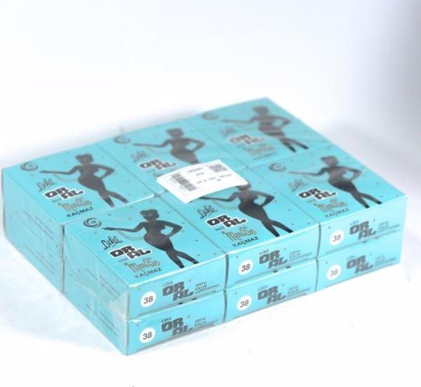 6 Adet OR-AL 50 Denye İnce Mus Kaçmaz Dizüstü Çorap - Image 1