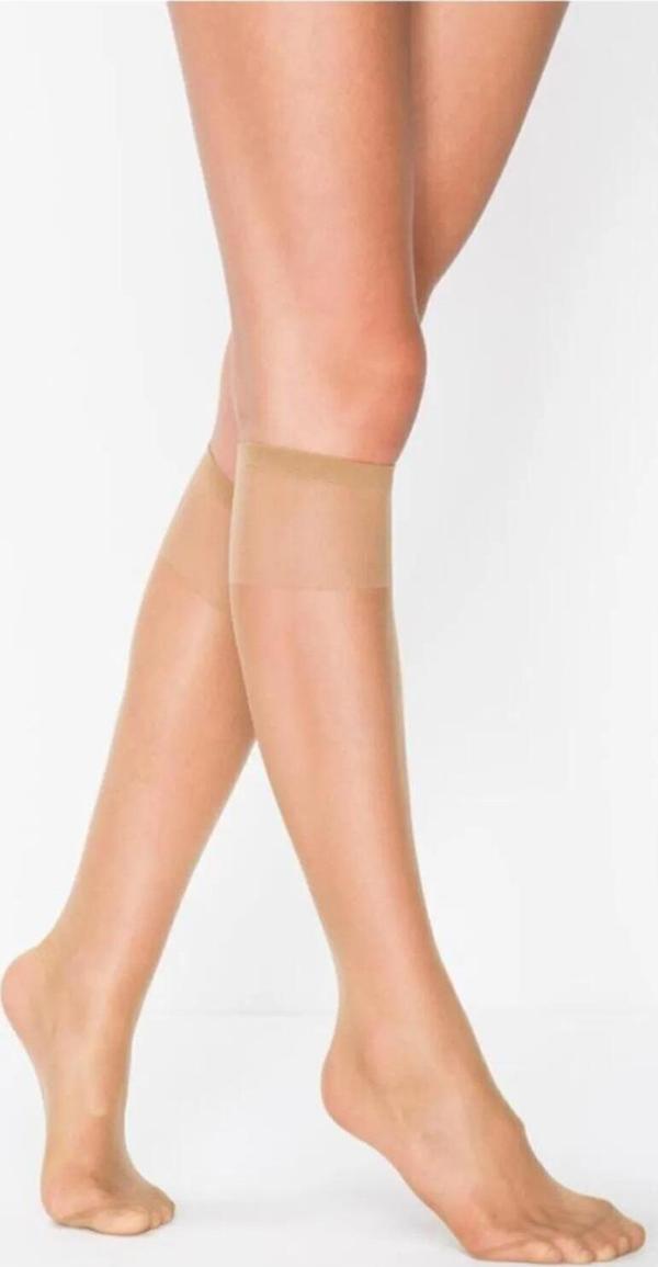 Penti Kadın Süper İnce Mat Diz Altı 15 Den Pantolon Çorabı PSP500 - 6 Adet - Image 1