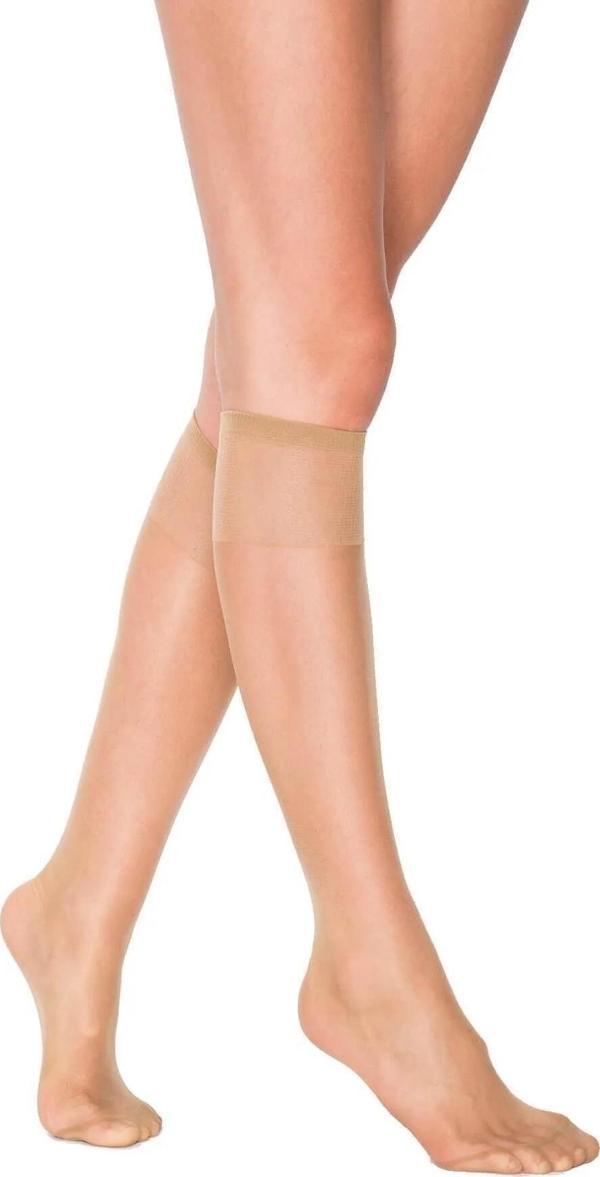 Penti Kadın Süper İnce Mat Diz Altı 15 Den Pantolon Çorabı - 12 Adet - Image 1