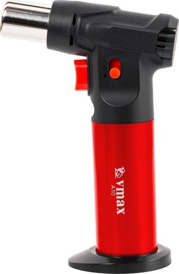 Doldurulabilir Pürmüz Çakmak - Torch - Metal Başlıklı - A10 - Kırmızı - Image 1
