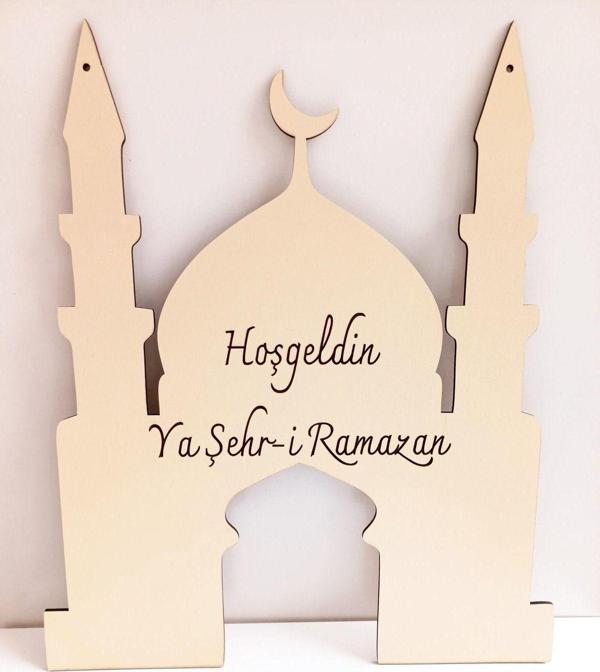 Seyyar Atölye Hoşgeldin Ya Şehr-İ Ramazan Kapı Süsü - Image 1
