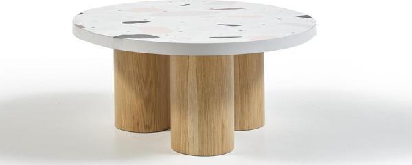 Yan Sehpa No:287 | Küçük Orta Sehpa | Beyaz Üst Tabla | MDF | REHOME - Image 1