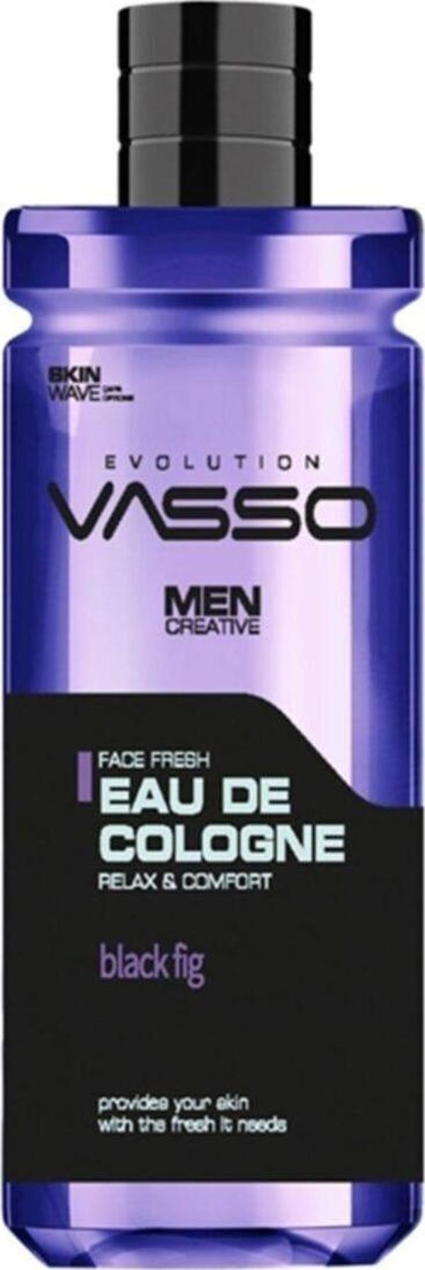 Vasso Eau De Cologne (Black Fıg) Incir Kokulu Kolonya 370 Ml - Image 1