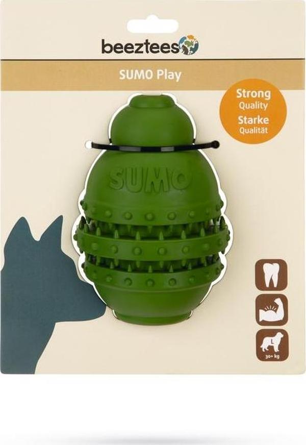 Beeztees Sumo Dayanıklı Dental Oyuncak L Yeşil 1 - Image 1
