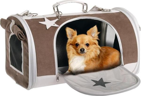 Karlıe Kediler Ve Köpekler İçin Taşıma Çantası Siyah (43x21x29) - Image 1