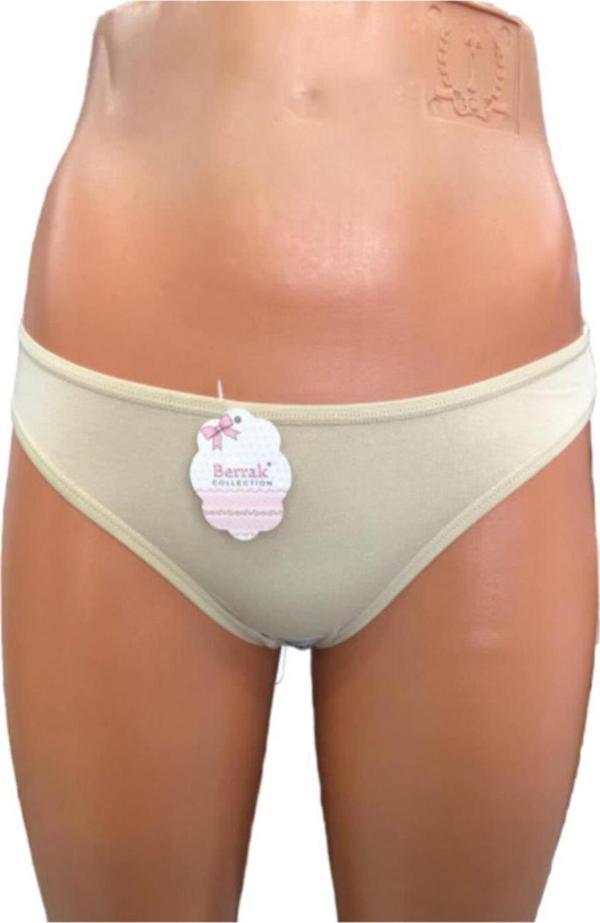 6'Lı Berrak 2056 Kadın Likralı Slip Külot - Image 1