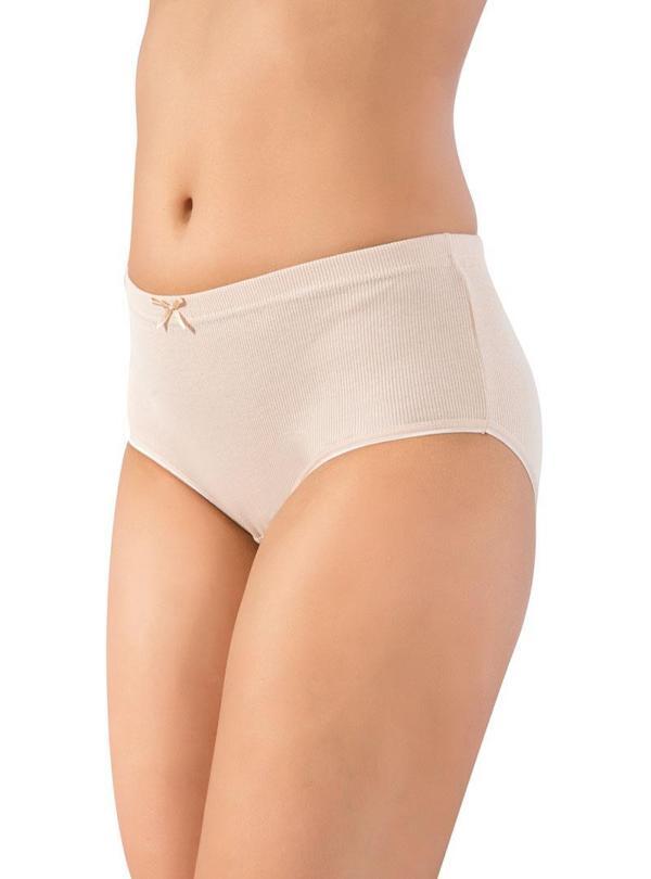 Gümüş Kadın Çizgili Bato Külot 3092 -12 Adet - Image 1