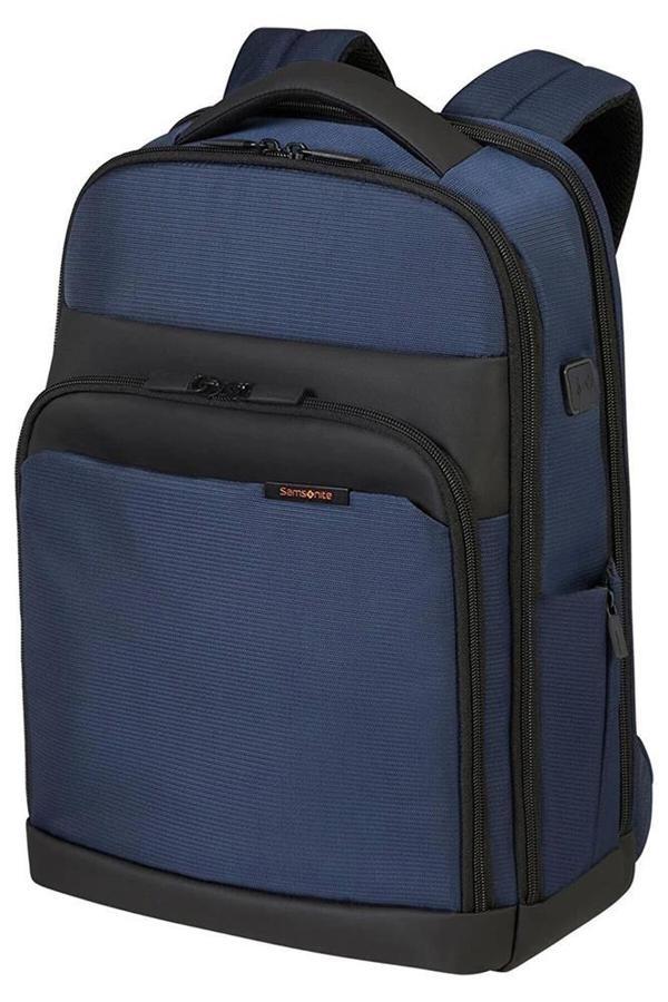 Samsonite Kf9-01-003 14.1" Mysight Usb Girişli Notebook Sırt Çantası MaVİ - Image 1