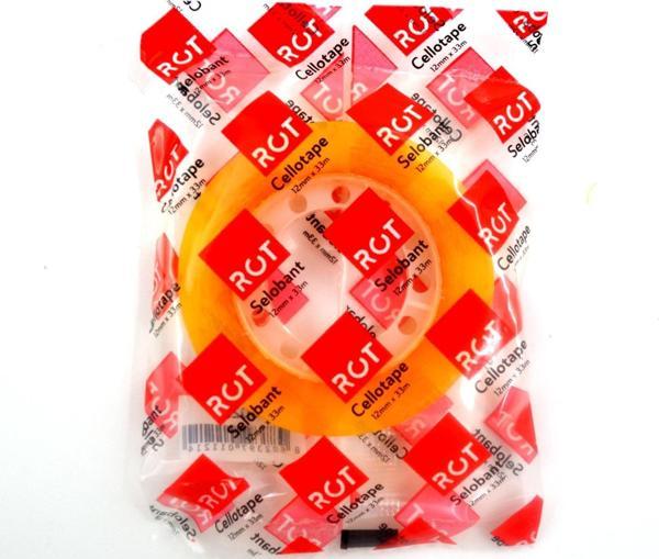 Rot Büro Bandı 12 mm x 33 m 1 Adet - Image 1