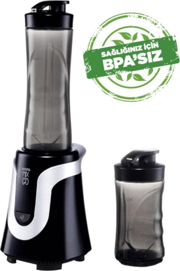 Vestel Mix&go Siyah Blender - Image 1