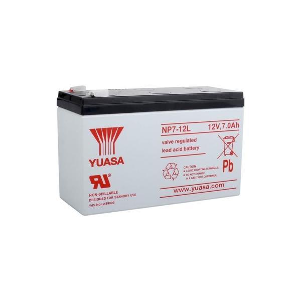 Yuasa NP7-12L - 12V 7 Ah F2 (Kalın) Bakımsız Kuru Akü - Image 1