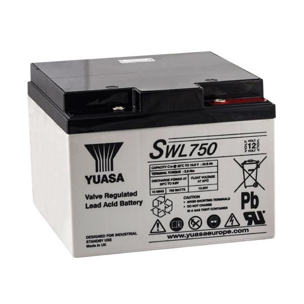 Yuasa SWL750 12V 24.4 Ah Bakımsız Kuru Akü - Image 1