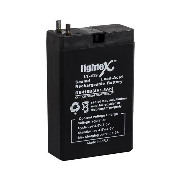 Lightex LT-418 4V 1.8 Ah Bakımsız Işıldak Aküsü - Image 1