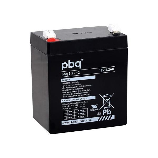 Pbq 12V 5.2 Ah Bakımsız Kuru Akü - Image 1