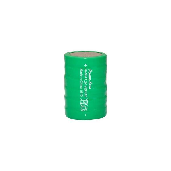 Power-Xtra 6S1P - 7.2V 250 Mah V250H - Ni-Mh Buton Şarjlı Pil - 55625306052 6/V250H - Image 1