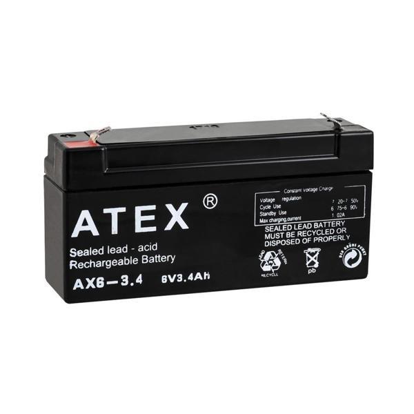 Atex 6V 3.4 Ah Bakımsız Kuru Akü - Image 1