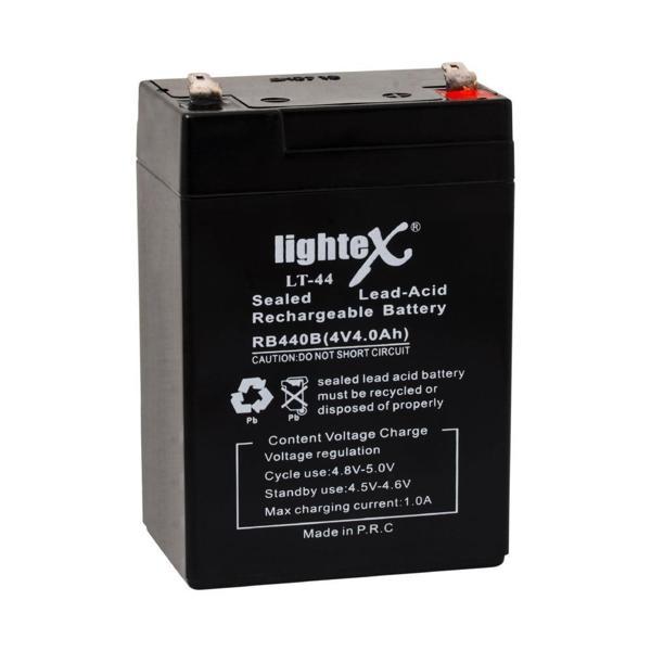 Lightex LT-44 4V 4 Ah Bakımsız Işıldak Aküsü - Image 1