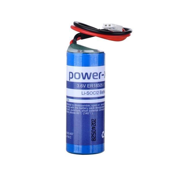 Power-Xtra 1S1P - 3.6V ER18505 A Size Li-SOCI2 Lithium Batarya - Ters Soketli - V2 - 106694 - Image 1