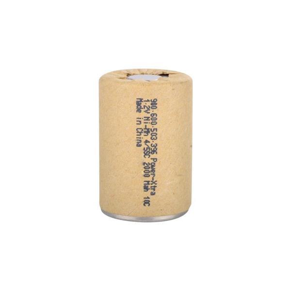 Power-Xtra 1.2V 2000 Mah -  4/5SC -  Ni-Mh Şarjlı Pil -Flat-Başsız - 10C - Image 1