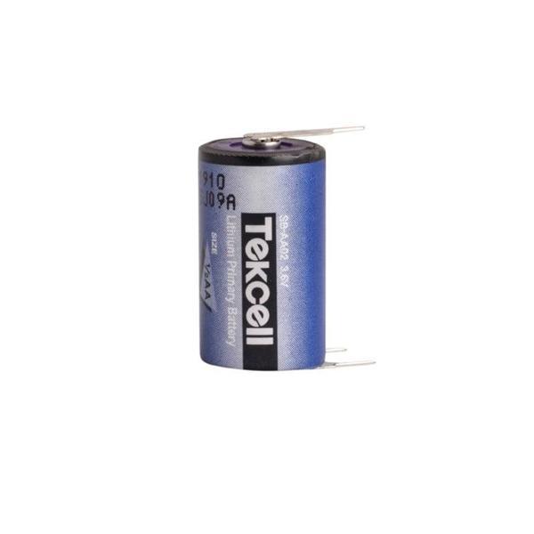 Tekcell 3.6V SB-AA02 - 1/2AA Size Li-SOCI2 3Pinli Lithium Pil - Image 1