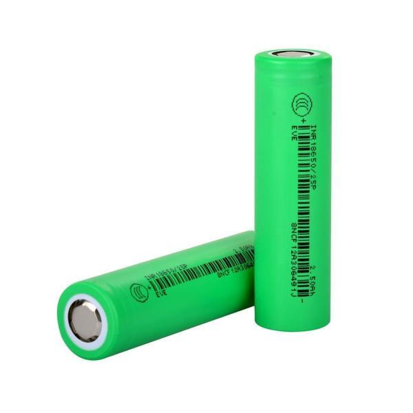 EVE INR18650-25P - 3.7V 2500 mAh Li-ion Şarjlı Pil - 30A - Image 1