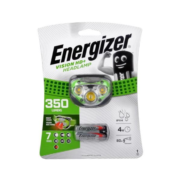 Energizer Vision HD Plus Ledli Kafa Feneri 3xAAA Tray 350 Lümen - Image 1