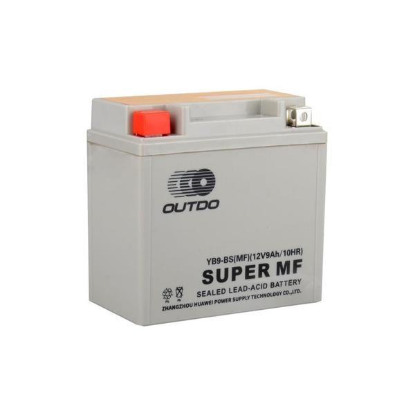 Outdo YB9-BS 12V 9,5 Ah Motosiklet Aküsü - Image 1
