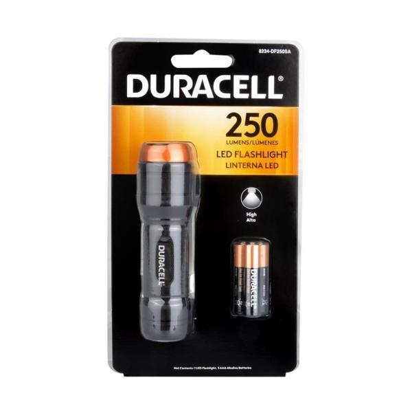 Duracell 250 Lümen Ledli Alüminyum El Feneri + 3 AAA Piller Dahil (8234-DF250SA) - Image 1