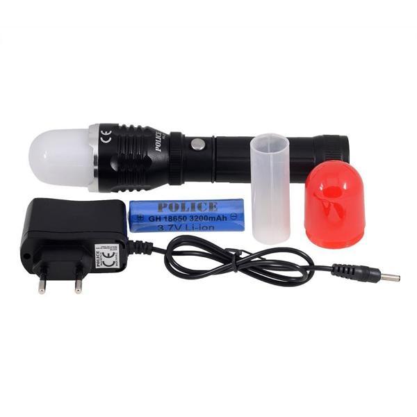 Police PS-22 CREE LED + Zoom + Magnet Şarjlı El Feneri - Image 1