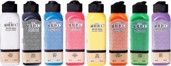 Artdeco Akrilik Boya 140 ml 8'li - Image 1