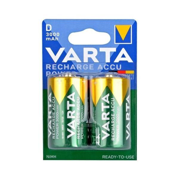 Varta 56720101402 Accu Ready2Use Büyük Pil - D 3000 mAh 2li - Image 1