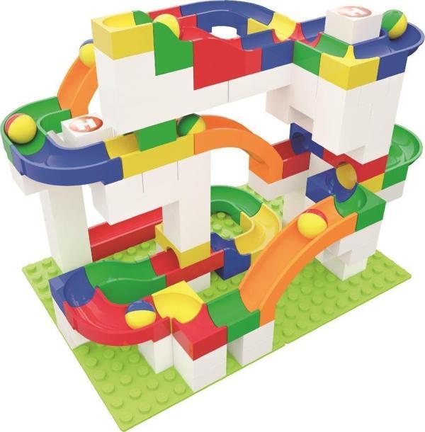 Hubelino Marble Run Misket Kaydırağı Genişletme Yapım Seti (12 Parça) 420640 - Image 1