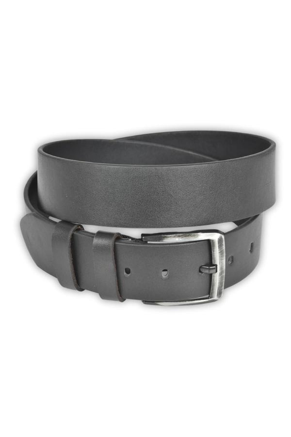 DeepSEA Erkek Siyah 4,5 cm Suni Deri Spor Kot Kemeri 2402605 - Image 1