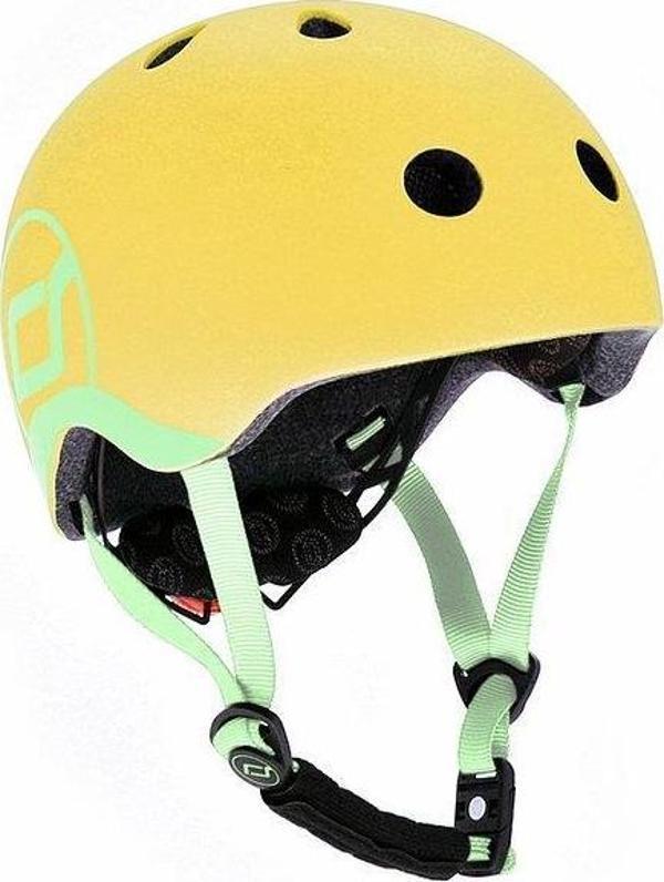 Scoot and Ride Helmet Bebek Kaskı XXS-S Sarı 181206-96390 - Image 1