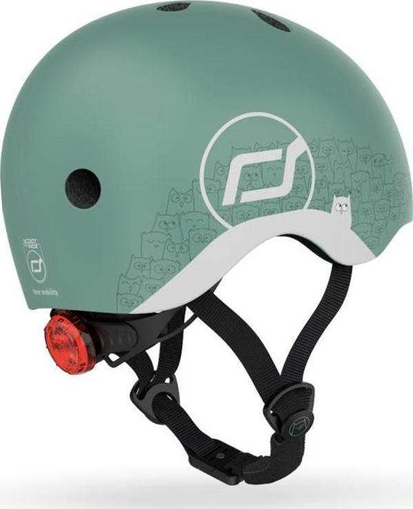 Scoot and Ride Helmet Reflective Bebek Kaskı XXS-S Yeşil 181206-96497 - Image 1