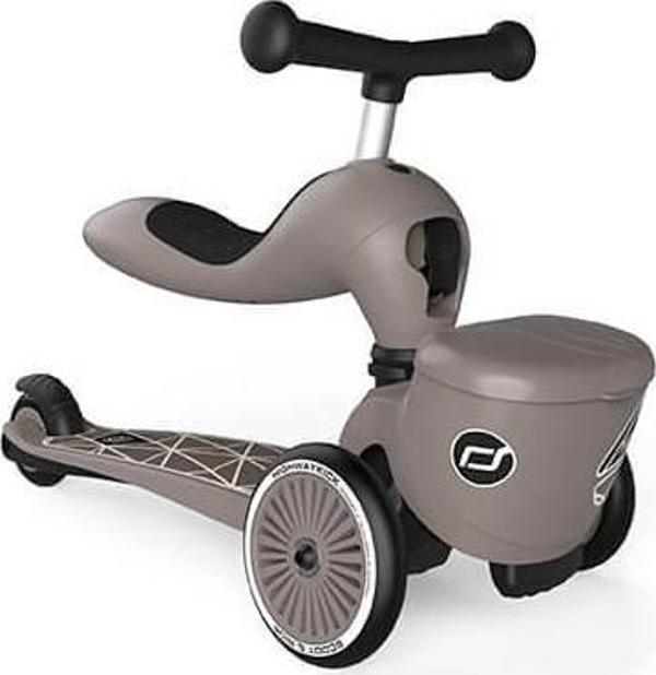 Scoot and Ride Highwaykick 1 Lifestyle Scooter - Brown Lines 210621-96605 - Image 1